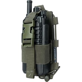 IDOGEAR Tactical Radio Pouch Molle Radio Holster for walkie talkie Baofeng UV5R UV82 BF-F8HP Adjustable Storage Rifle Magazine Pouch