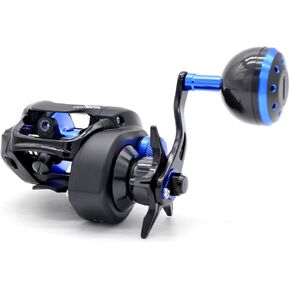 Baitcasting Fishing Reel, Super Smooth 7.3:1 Gear Ratio, Magnetic Braking System, 20LB Powerful Drag, Low Profile Casting Reel, Left/Right Handed