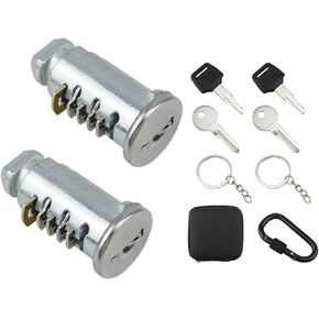 Lock Cores Fits for Thule Car Roof Racks and Any Thule Products with Lock Cylinders, 2 Pack One Key System Replacement Lock Cylinders