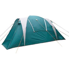 NTK Arizona GT 8 Person Tent for Camping | 14x8 ft Camping Tent with 100% Waterproof Dome, Breathable Mesh, 2 Doors & 2 Windows | Outdoor Tent | 2500 mm Warm & Cold Weather Family Tent