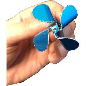Pack of 5 Stainless Steel Top Water Quad Buzz Bait Blades, Buzzbaits Blades, DIY Buzzbaits
