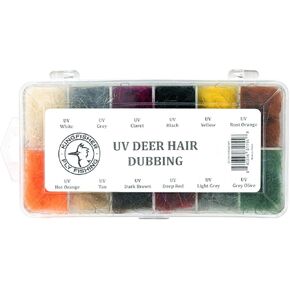 Deer Hair UV Fly Tying Dubbing Dispenser