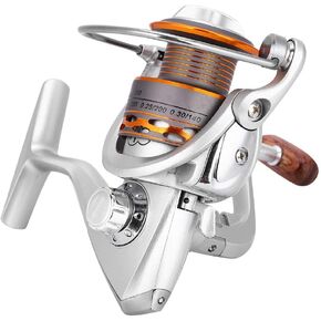Fishing Reel Tackle,Metal Heavy Duty Lightweight Casting Spinning Salt Freshwater Fishing Reel DX Series Fishing Reel