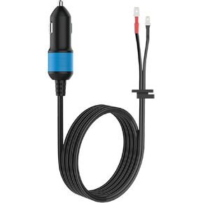 12V Thermoelectric Cooler Power Cord Replacement for Coleman Cooler Parts, Replacement Coleman Cooler Plug 9.8 Ft/3M Cooler Cord Plug-in Car 12V Cooler Power with 15A Replaceable Cigarette Lighter