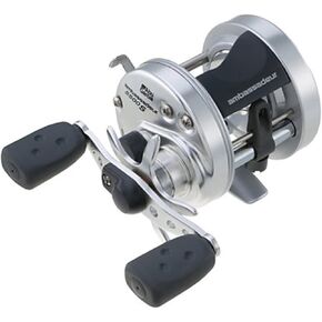 Abu Garcia Ambassadeur S Round Baitcast Reel (5.1:1), Silver