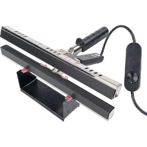 12" Portable Hand Crimper Sealer Constant Heat For Poly or Mylar/Foil Bags