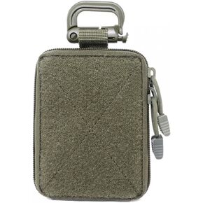 Tactical Molle Pouch,Waterproof Zippered EDC Military Pouch for Outdoor Medical Emergency
