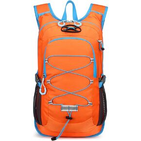 Hiking Backpack 35L Packable Lightweight Camping Backpack Men Women Waterproof Hiking Daypack Outdoor Travel Daypack (Orange)