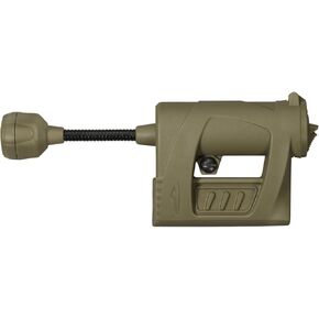 Princeton Tec Charge PRO Tactical RBI Maxbright LED Low-Profile Task Light with Flexible Neck, 55 Lumens, Water-Resistant, Essential Accessory for Fire Rescue, Military, Outdoors and Safety, Tan