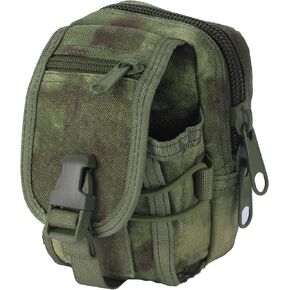 Tactical Belt Pouch for Men-Cell Phone Belt Pack-GP Pouch-Military Waist Bag-Molle Wallet Utility EDC Small Tactical Pouch for Admin/Belt/Vest