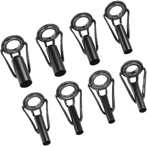 PATIKIL Fishing Rod Tip Repair Kit Stainless Steel Ring Guide for Saltwater Freshwater Fishing