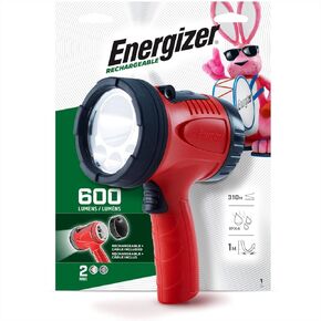 Energizer LED Spotlight, Ultra Rugged Spotlight Flashlight, IPX4 Water Resistant, Batteries Included