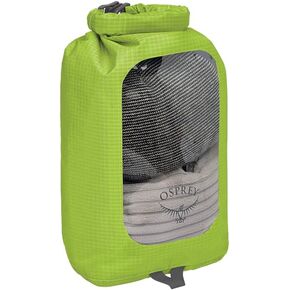 Osprey 6L Waterproof Dry Sack with Window, Limon