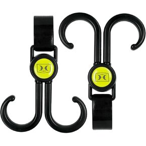 Hawk Claw Hanging Hooks | Durable Hunting Accessories Universal Fit Hanger U-Shaped Hooks with Fully Adjustable Straps | Holds Up to 10 LBS | 2-Pack