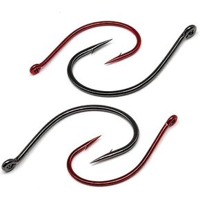 Gamakatsu 50413 Split Shot/Drop Shot Plastic Hook, Black Finish