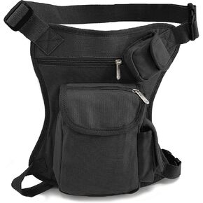 TaktZeit Drop Leg Bag for Men Tactical Thigh Bag Military Thigh Pack Pouch Outdoor Hiking Fishing Thigh Bag
