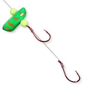 Wobbler - Live Bait Spinner Rig, LimeGreen