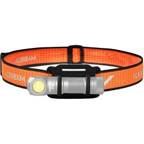 ACEBEAM Adjustable Headlamp Headband with Bracket, Comfortable Elastic Breathable Strap with Reflective Strip (Fits: H30 New Version)