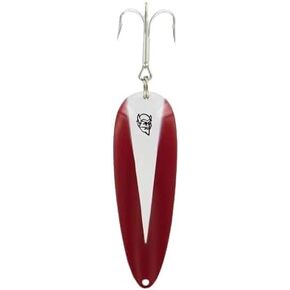 15-Red White Chunk Copper Back Fishing Lure, 1 oz, Outdoor Fishing Accessories