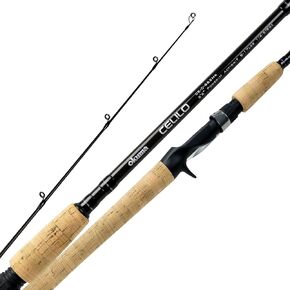 Okuma Celilo Salmon and Steelhead Lightweight Graphite Rods, CE-C-902MHb, Black