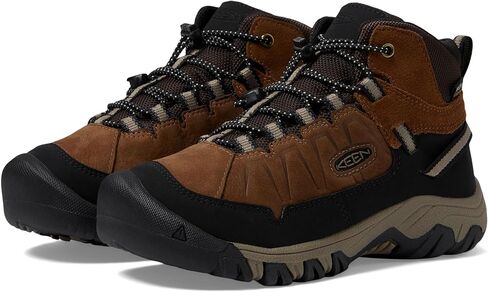 KEEN Kids Targhee 4 ارتفاع متوسط ​​متين ومريح ومقاوم للماء (طفل صغير/طفل كبير) in Kuwait