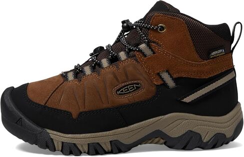 KEEN Kids Targhee 4 ارتفاع متوسط ​​متين ومريح ومقاوم للماء (طفل صغير/طفل كبير) in Kuwait
