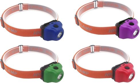 LED Headlamp Flashlight Single Mode Head Flashlight for Outdoor Camping Hiking Fishing, 4 Pack in Saudi Arabia