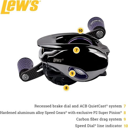 Lew's Team Lew's Pro-Ti Baitcast Reel in Saudi Arabia