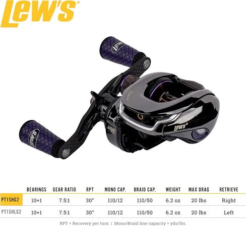 Lew's Team Lew's Pro-Ti Baitcast Reel in Saudi Arabia