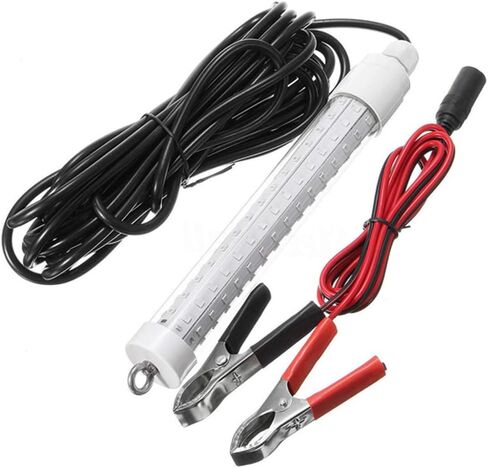 10 واط LED تحت الماء غاطسة ليلة الصيد ضوء الأسماك (الأخضر) الكرابي شاد الحبار قارب كاياك الصيد الطعم in Saudi Arabia
