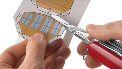 Swiss Card Translucent Blue Blister Pack in Saudi Arabia