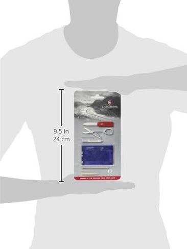 Swiss Card Translucent Blue Blister Pack in Saudi Arabia
