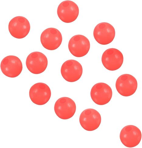 PATIKIL Fishing Beads Plastic Round Rubber Fishing Bait Eggs Rig Beads Tackle Lures Accessories with Storage Box in Saudi Arabia