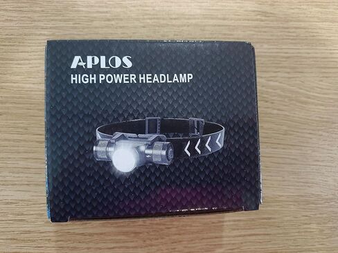 APLOS H340 headlamps led rechargeable-1500 Lumens lightweight Headlamp with 180° Swivel Base, Super Bright led headlamp rechargeable with Red Light Mode in Kuwait