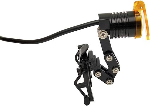 Brand Black Color 3W LED Headlight Lamp Insert Type/Clip-on Type with Filter for Binocular Loupe (Insert Type) in Kuwait