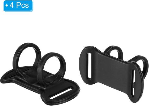 PATIKIL Headlamp Flashlight Holder, 4 Pcs Silicone Soft High Elastic Hands-Free Head Lamp Stand Replacement for Flashlight Outside Camping Riding, Green in Saudi Arabia