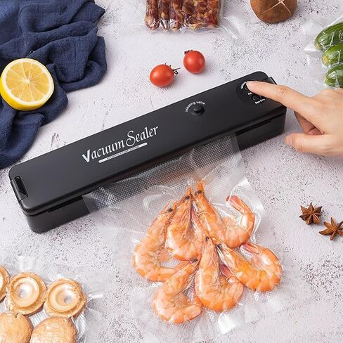 Vacuum Sealer Machine,Heat Sealer for Cookies,One-Touch Vacuum Sealer,Dry Moist Fresh Modes Sealing System For Food Preservation,Sealing Packing System for All Saving Needs in Saudi Arabia