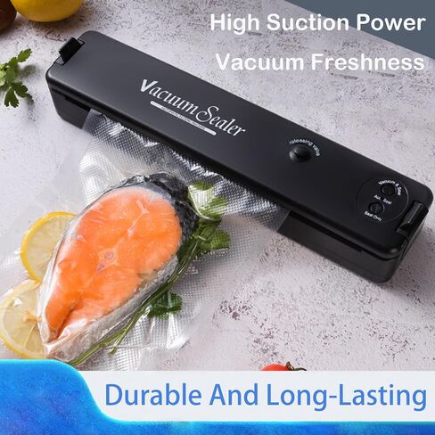 Vacuum Sealer Machine,Heat Sealer for Cookies,One-Touch Vacuum Sealer,Dry Moist Fresh Modes Sealing System For Food Preservation,Sealing Packing System for All Saving Needs in Saudi Arabia