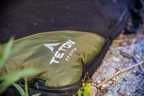 TETON Sports - حقيبة نوم 10 درجة و0 درجة للبالغين، رائعة لجميع الأحوال الجوية والتخييم والصيد وحقيبة نوم خارجية متعددة الاستخدامات، خفيفة الوزن، دافئة، مريحة، تتضمن كيس ضغط in Kuwait