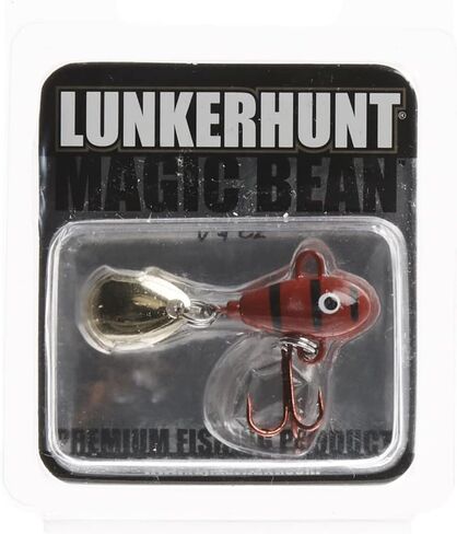 Lunkerhunt Spinner Baits for Bass Fishing | Magic Beans SpinnerBait | Best Fishing Lures Spinners for Trout Fishing in Saudi Arabia