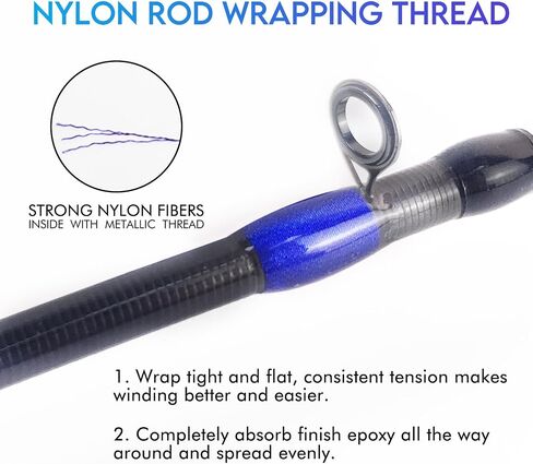 Aventik Nylon Fishing Rod Wrapping Thread for Guide Replacement in Saudi Arabia