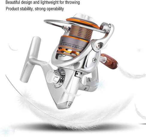 Fishing Reel Tackle,Metal Heavy Duty Lightweight Casting Spinning Salt Freshwater Fishing Reel DX Series Fishing Reel in Saudi Arabia