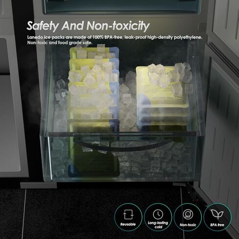 Ice Pack - Automatic Water Absorption for Low-Cost Cooling | Keep Food Fresh and Beverages Ice-Cold | Non-Drinkable Water Absorption in Saudi Arabia