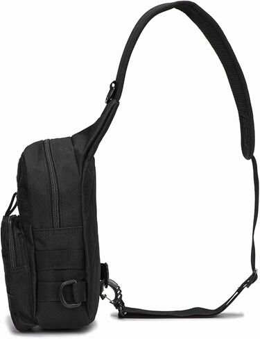 Tactical Sling Bag Pack EDC Chest Pack Messenger Bag MOLLE Crossbody Shoulder Daypack Side Utility Bags in Kuwait