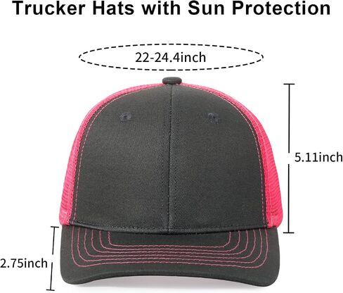 Unisex Trucker Hats Blank Mesh Snapback Hats Sport Plain Baseball Caps Adjustable Fitted Hat in Saudi Arabia