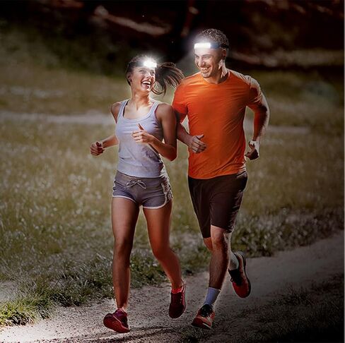 2-Pack Rechargeable LED Headlamp Flashlight, 230 Lighting, 800 Lumen, 3 Modes, Built-in Batteries, Waterproof Headlamp Flashlight, Suitable for Camping, Running, Hiking in Saudi Arabia