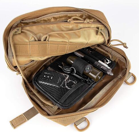 IronSeals Tactical Bag Insert Panel Organizer, Modular Pack Insert Organizer with Hook Backing in Saudi Arabia