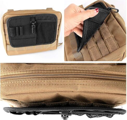 IronSeals Tactical Bag Insert Panel Organizer, Modular Pack Insert Organizer with Hook Backing in Saudi Arabia