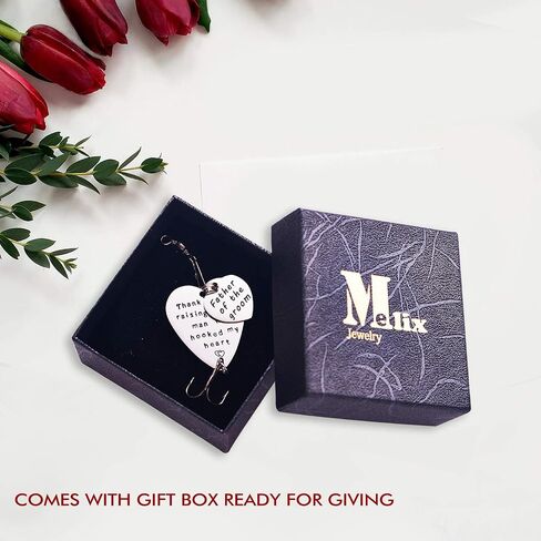 Father of The Bride Groom Fishing Lures Dad Gifts from Daughter Father in Law Fishing Hook Wedding Gift in Saudi Arabia