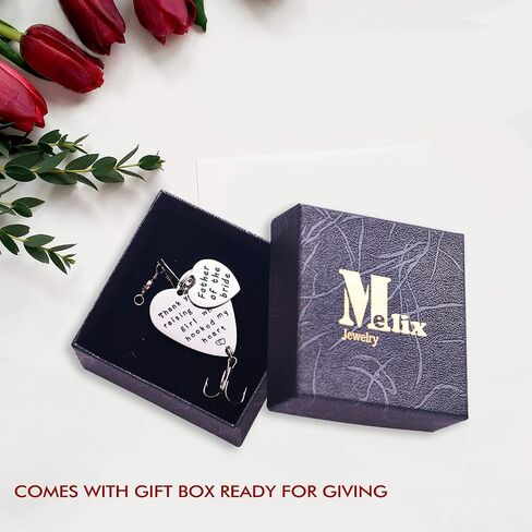 Father of The Bride Groom Fishing Lures Dad Gifts from Daughter Father in Law Fishing Hook Wedding Gift in Saudi Arabia